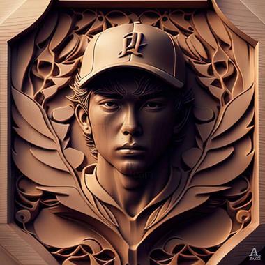 3D model Ace of Diamond Yuji Terajima (STL)